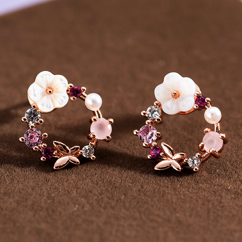 Helloice Spring Flower Earrings