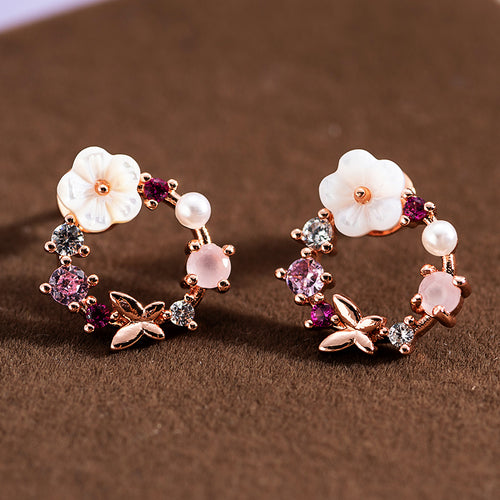 Helloice Spring Flower Earrings