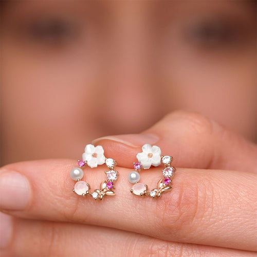 Helloice Spring Flower Earrings