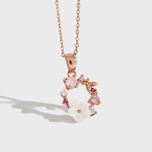 Helloice Spring Flower Necklace